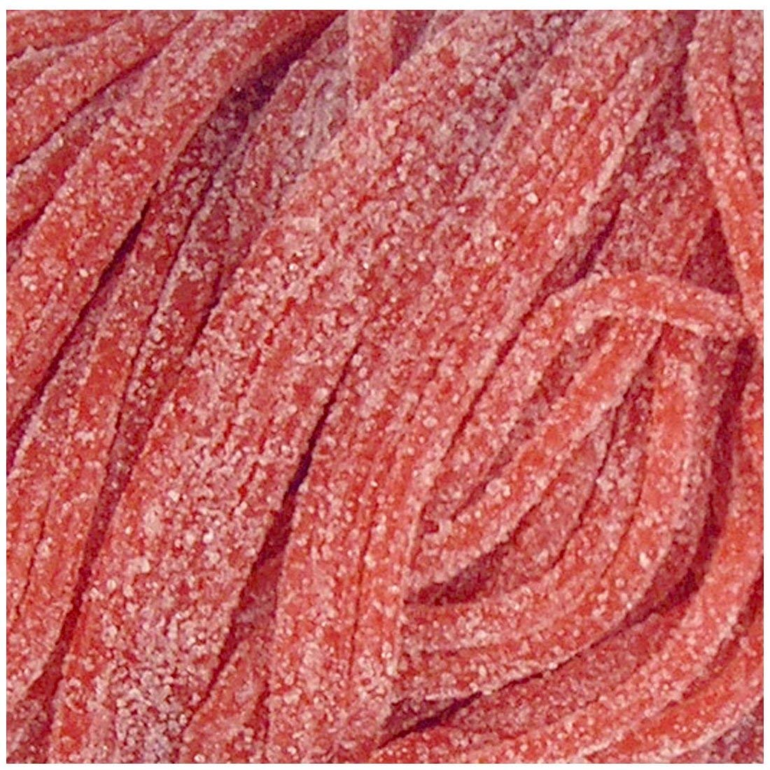 Licorice Laces (Sour Strawberry, 1 Pound (Pack of 1)) Grocery & Gourmet Food