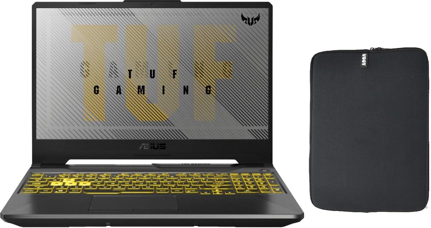 Asus TUF 15.6 FA506IV VR Gaming Laptop with Woov Sleeve