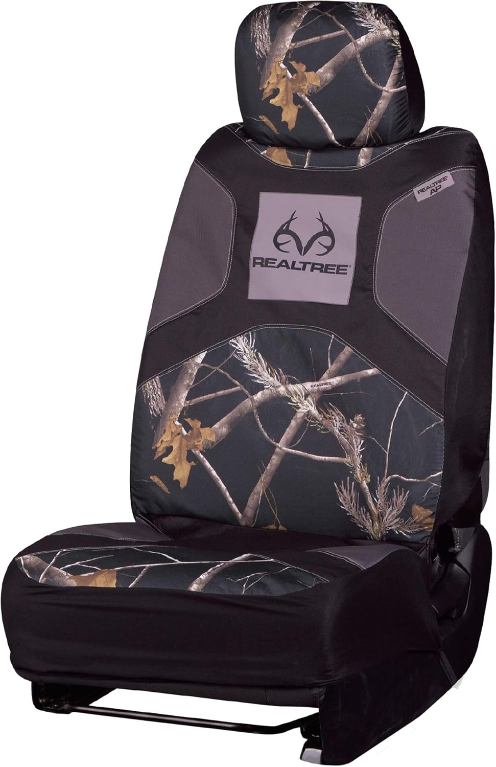 Realtree Low Back Camo Seat Covers for Car and Truck, Fits Most Bucket Seats