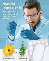 LitBear Acne Patches Large XL 80 Count Tea Tree Calendula Hydrocolloid view 4
