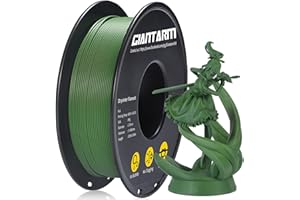 GIANTARM Matte PLA, 1.75mm PLA Filament, 1KG Spool(2.2lb), Vacuum Packaging, 3D Printer Filament for Bambu Lab (Matte Olive Green)