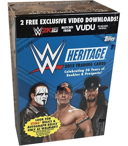 2021 Topps WWE Wrestling Trading Cards Blaster Box : Amazon.ca