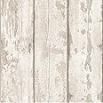 Arthouse ArtiSTICK White Washed Wood - Peel and Stick Self Adhesive Wallpaper 6m/19.6 Foot Long - Great for Upcycling Furniture - Cabinets Kitchen Drawers Shelves - Peel & Stick 300205
