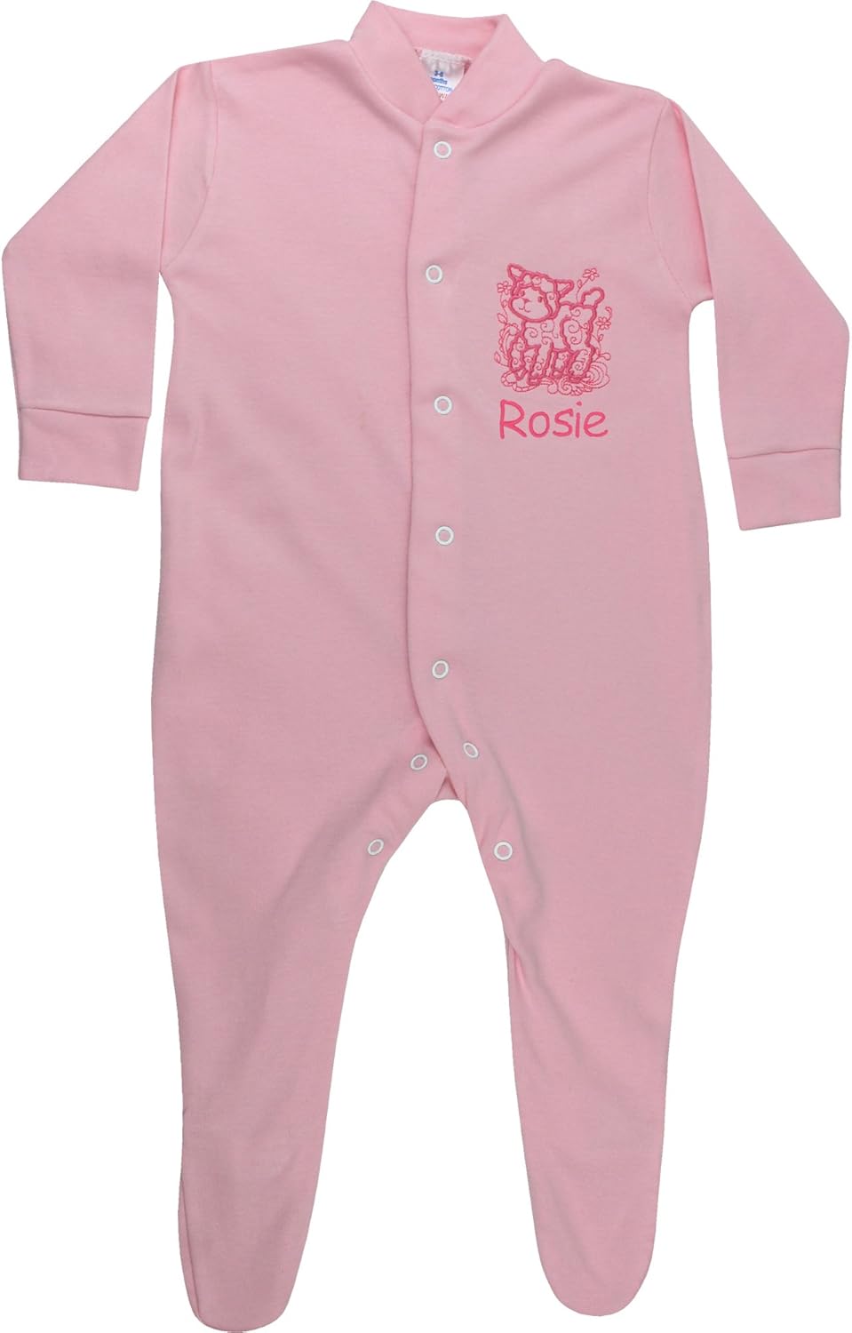 personalised baby all in one