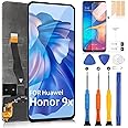 Screen Replacement for Huawei Honor 9X LCD Display STK-LX1 Digitizer Touch Screen Full Assembly with Tools(Black,6.59 inch)
