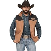 Cinch Men's Brown Wooly Conceal Carry Vest