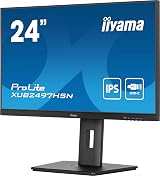 iiyama -B1 24" Full HD 100Hz IPS LED Monitor USB-C RJ45 Black view 4