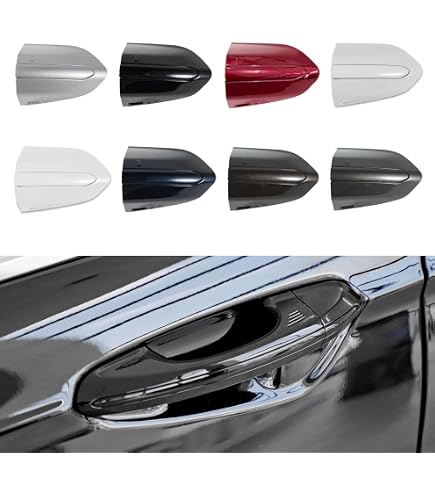 Amazon.com: repustor Front Left Exterior Door Handle Lock Cover