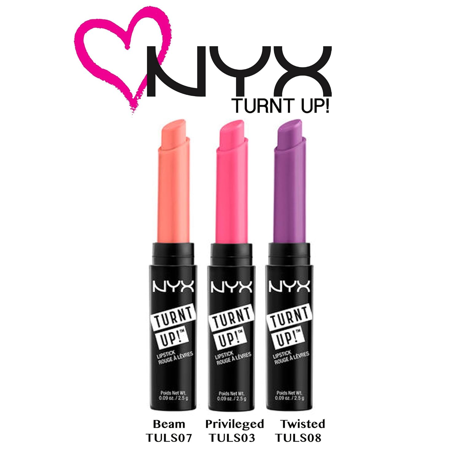 nyx turnt up lipstick