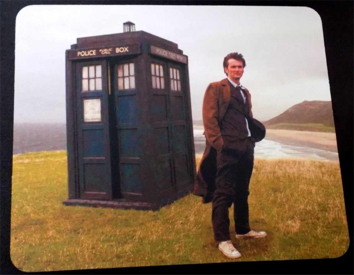TARDIS Doctor Who Dr. High Color Mouse Pad Mousepad Wedding Favor Gift MOU-0015 by heygidday