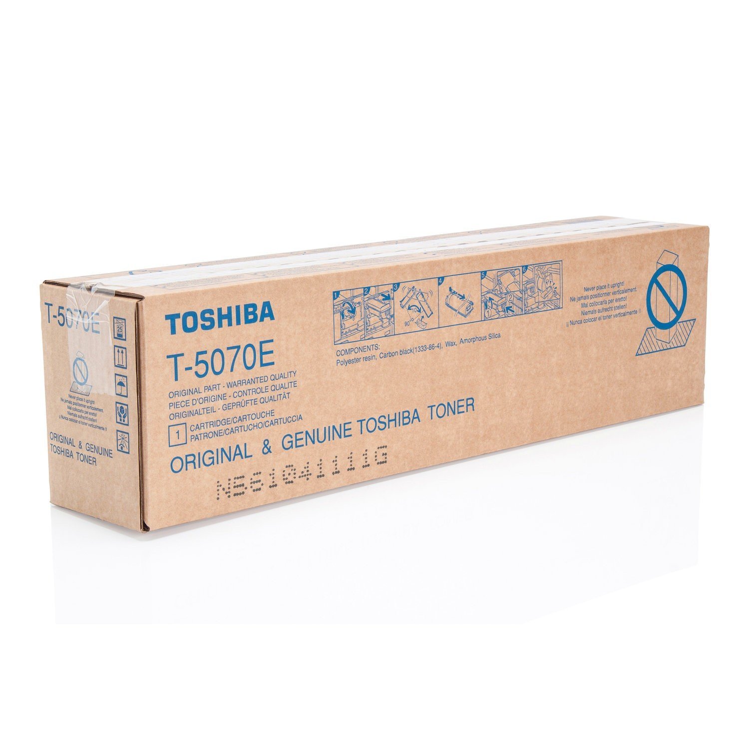 Toshiba 6AJ00000115 Toner Cartridge Compatible with ESS257 Printer Black