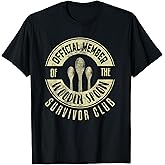 Funny Retro Vintage Wooden Spoon Survivor T-Shirt