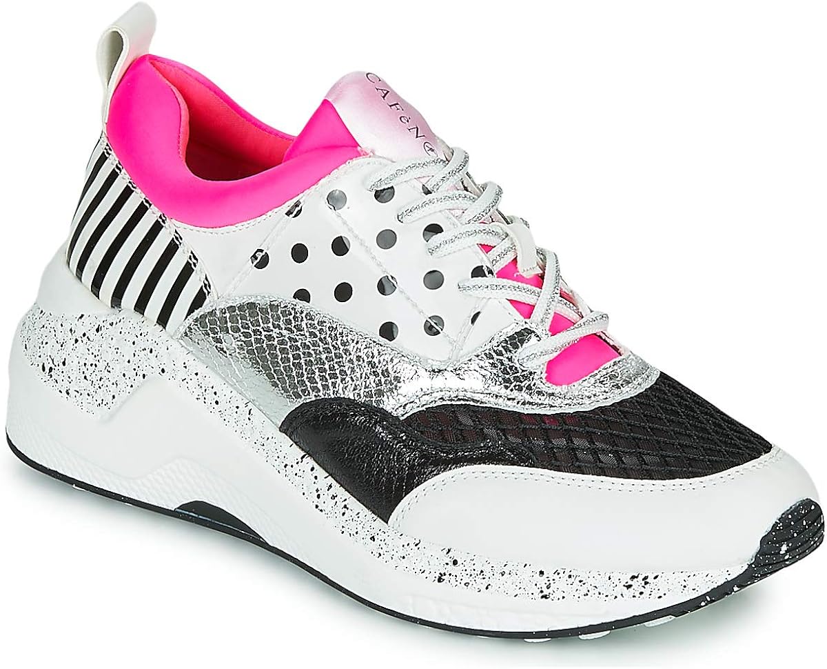 black and pink trainers womens