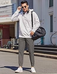 COOFANDY Mens Casual Joggers Pants - Cotton
