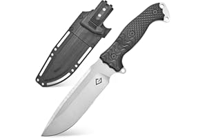 Gtkii GTK9 Fixed Blade Knife DC53 Steel Blade Full Tang Nylon Fiberglass Handle Heavy Duty EDC Knifes for Hunting Camping Bushcraft