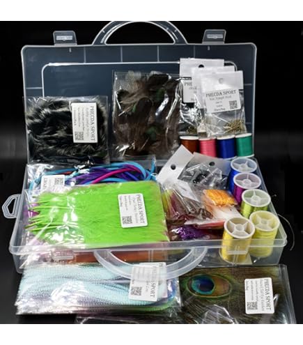 Creative Angler 木製フライタイイングステーション Amazon.com: Creative Angler Wooden Fly Tying Station with