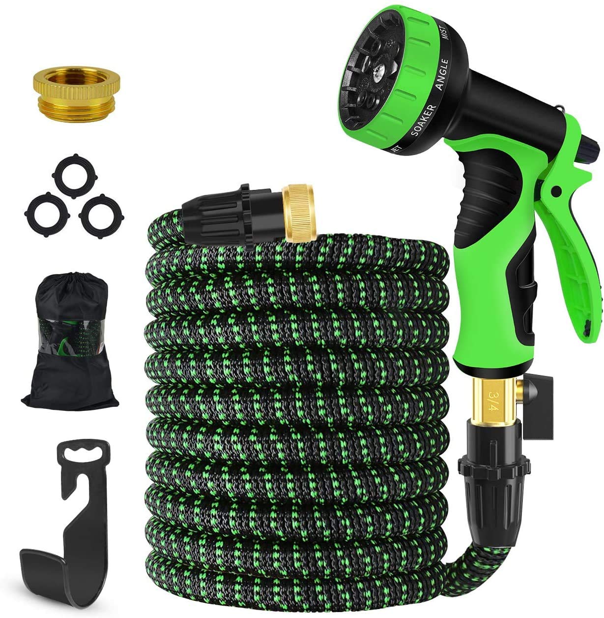Buy KOOLBOY Expandable Garden Hose, 50 FT Upgraded Flexible Water Hose