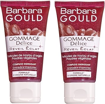 Barbara Gould Gommage Délice Réveil Eclat Formule Dorigine Naturelle Complexe énergisant Tube De 50 Ml Lot De 2