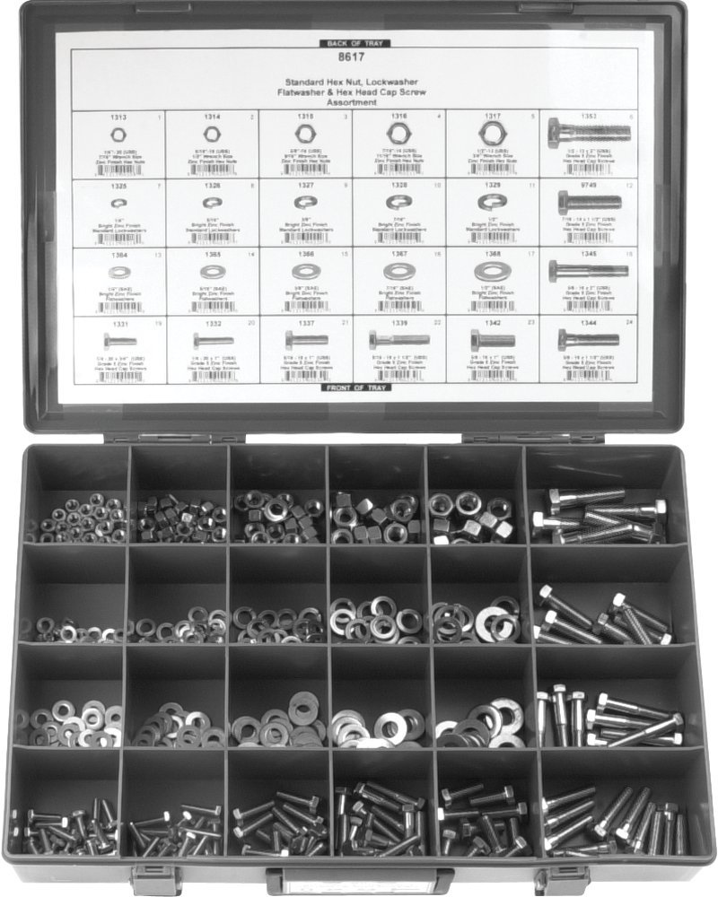 Disco Automotive 8617 Universal Grade 5 Nut and Bolt Assortment eBay