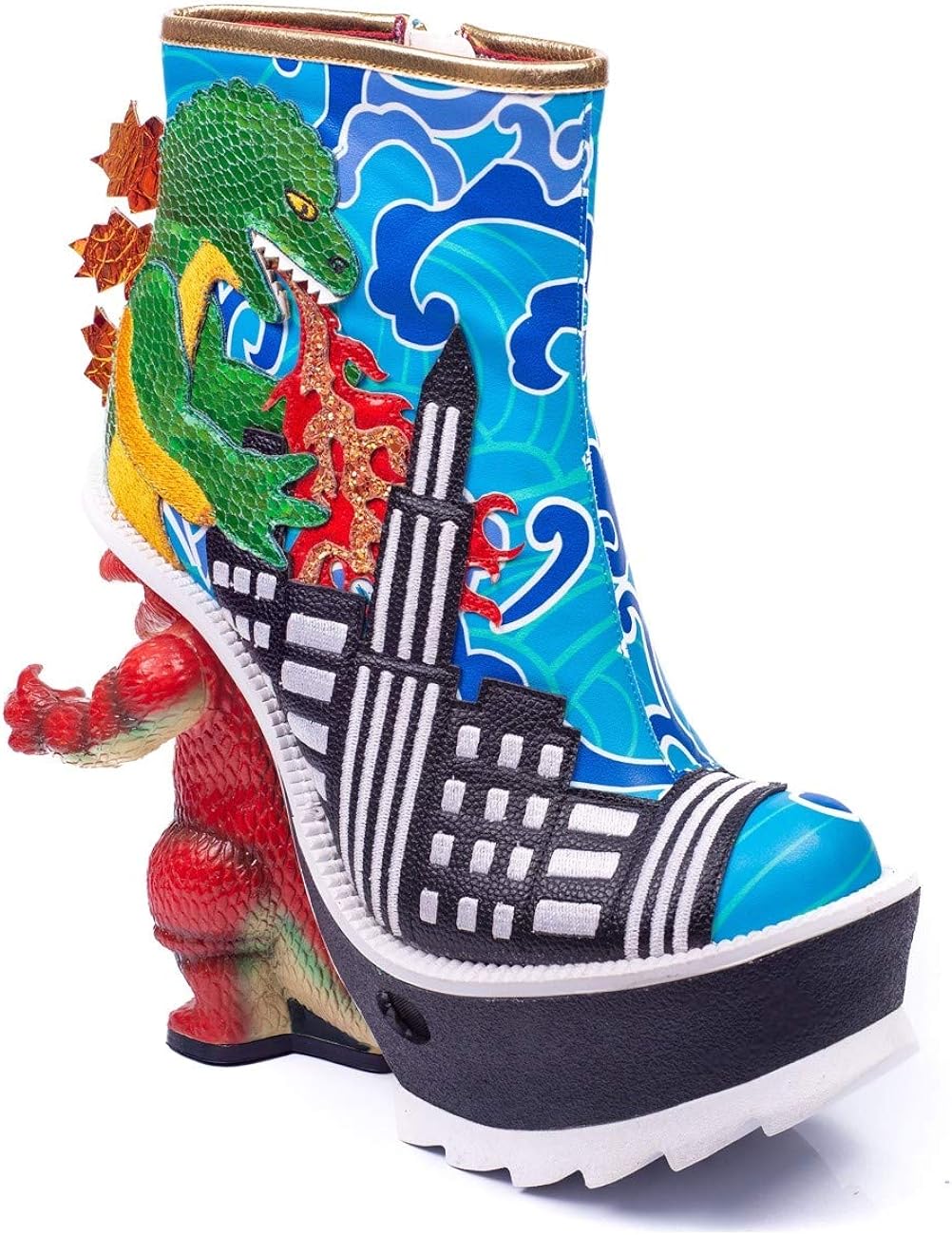 irregular choice dinosaur heels