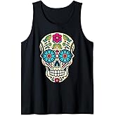 Dia de Los Muertos - Sugar Skull Tank Top