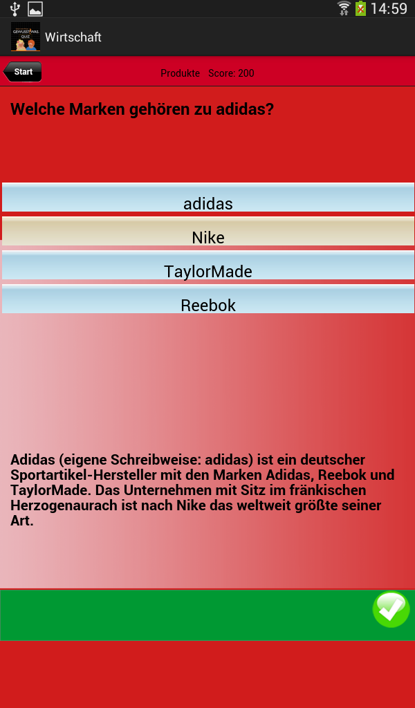 Wirtschaft und Finanzen Quiz