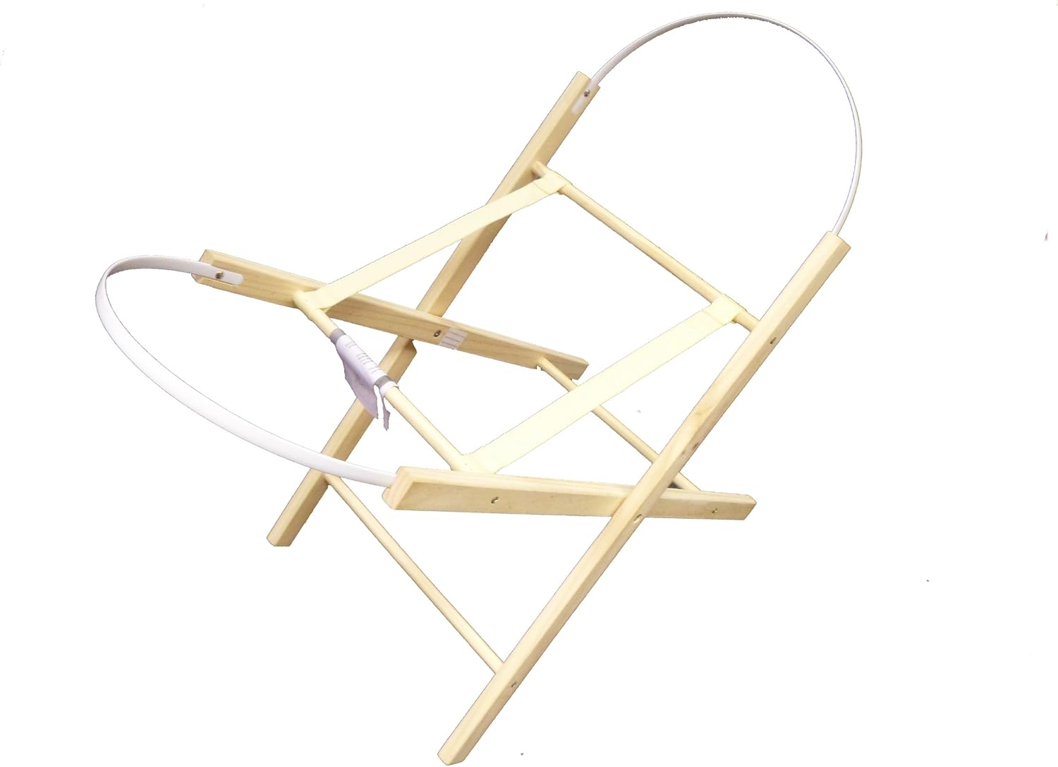 Wooden Moses Basket Folding Stand Colour Pine Amazon.co.uk Baby