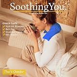 Qomfor Microwavable Wheat Bag Blue Lavender Scent 3 Chambers 700g view 5