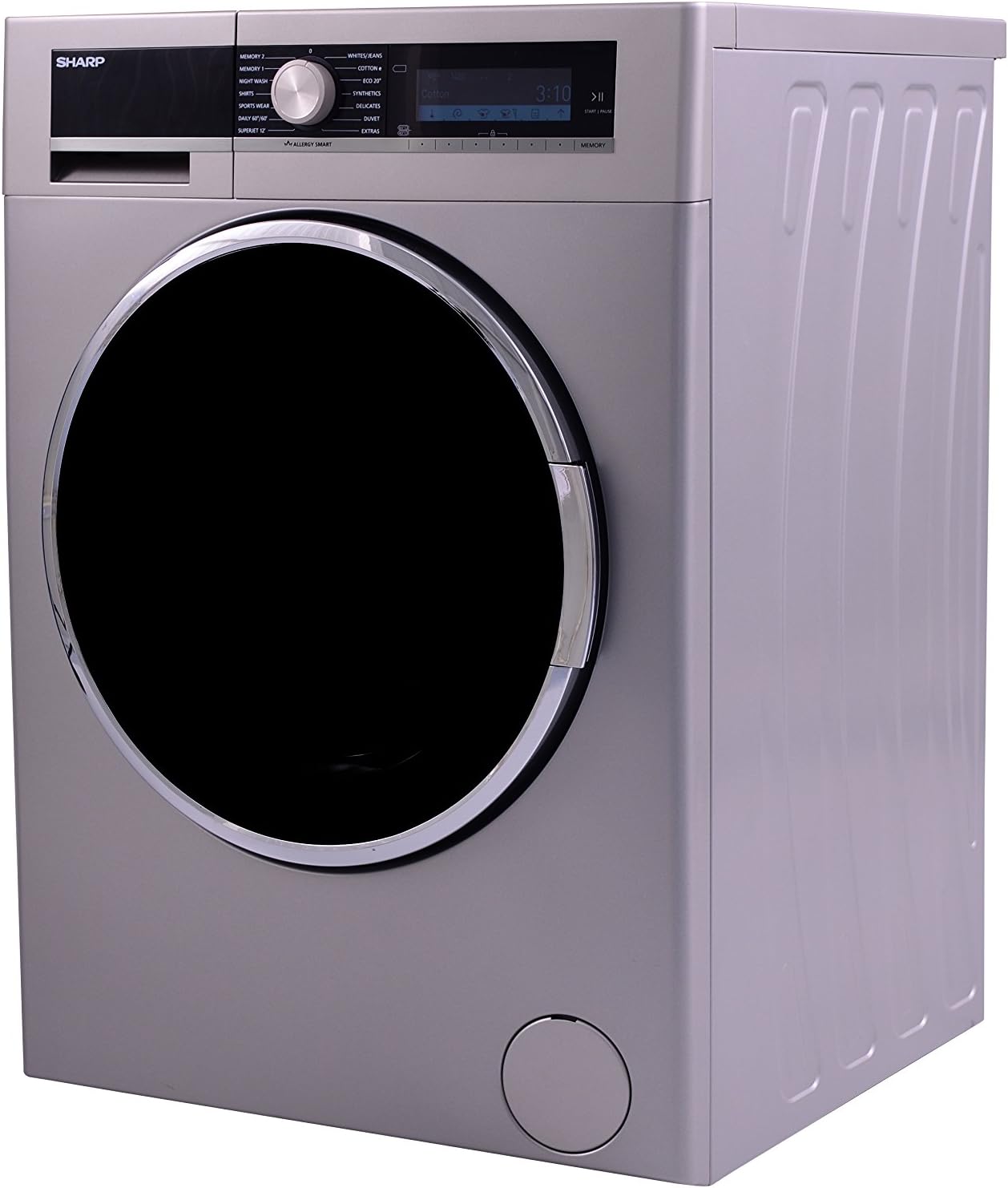Sharp ESGFD9144W3 9KG White Washing Machine, 15 Programs Amazon.co.uk