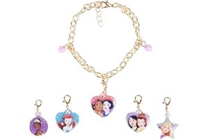 LUV HER Girls Add A Charm Box Set with 1 charm bracelet & 5 interchangeable charms - Ages 3+