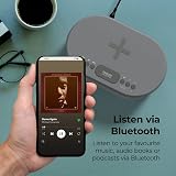 i-box Dawn Alarm Clock with Wireless Qi Charger Bluetooth Speaker FM Radio view 5