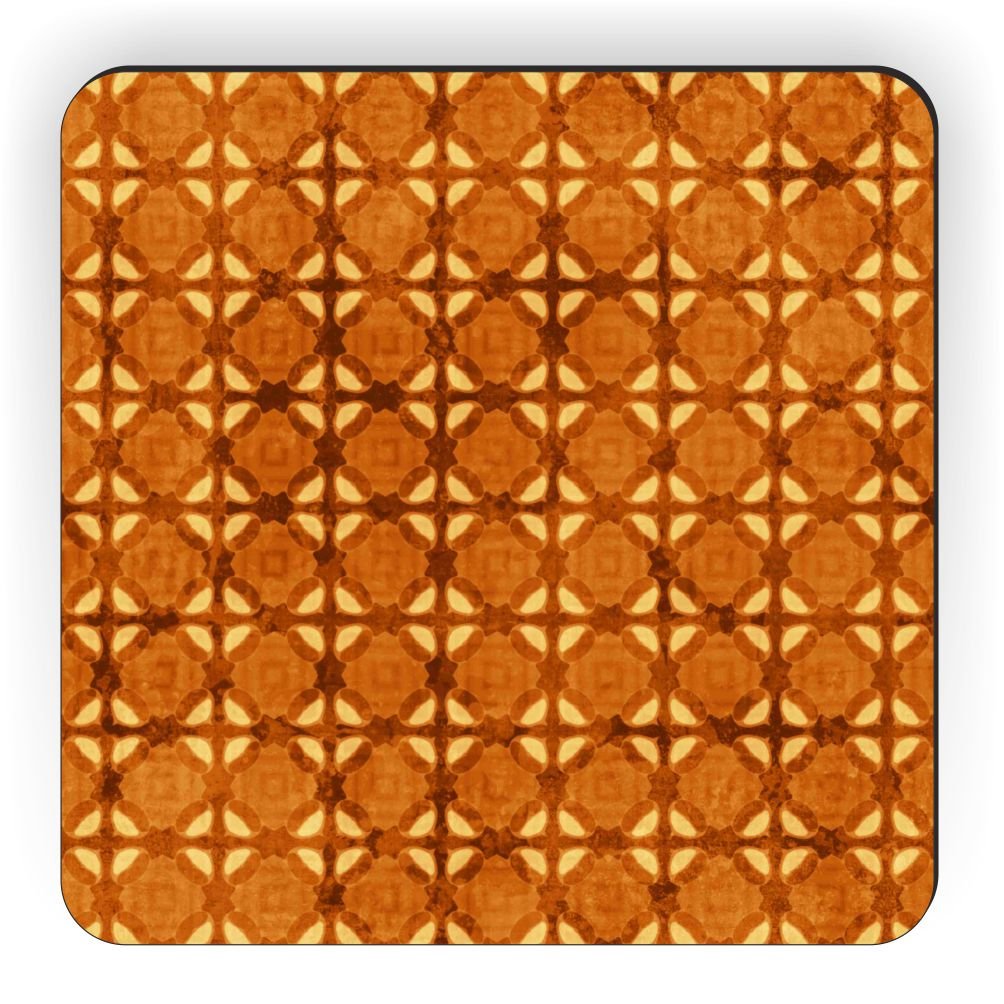 Rikki Caballero Grunge ámbar diseño de Suelo Cuadrado imán para ...