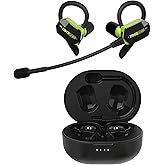 ISOtunes ULTRACOMM Aware Hearing Protection: True Wireless Bluetooth Hearing Protection with Detachable Boom Mic and Level Dependent Audio Passthrough