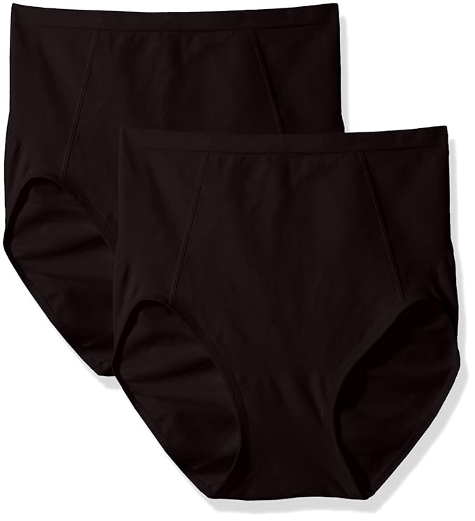 Bali Women's Shapewear Seamless Brief Ultra Control 2Pack at Amazon