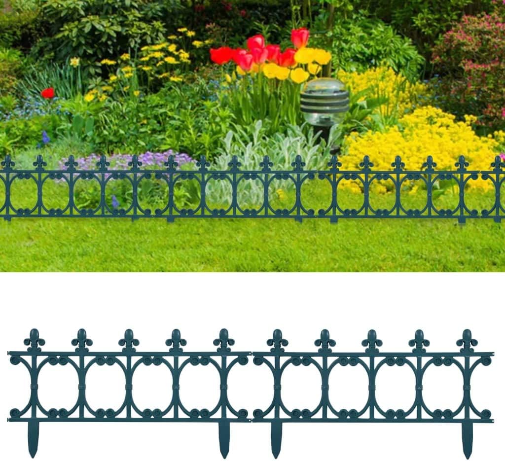 Goliraya Outdoor Lawn Divider Garden Fence Panel Patio Edging Barrier