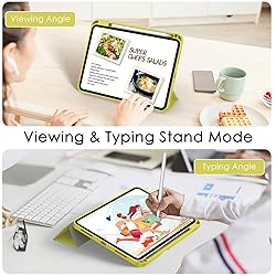 Soke iPad 10th Generation Case 2022 with Pencil