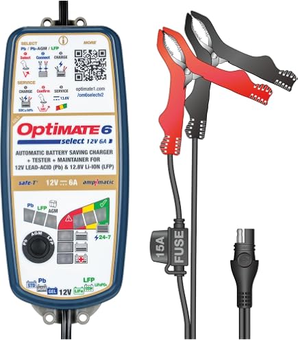 Amazon.com: Optimate 6 AmpMatic - 12V 6A, High Performance