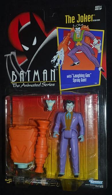 Kenner Batman The Animated Series The Joker W Laughing Gas Spray Gun Kenner 1992 Action Figure Limited Edition Collectible Figures Amazon Canada Kenner Batman The Animated Series The Joker W Laughing Gas Spray Gun Kenner 1992 Action Figure Limited Edition Collectible Figures Amazon Canada