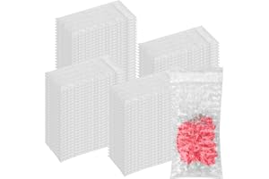 LSWTEIZ 100Pcs Small Bubble Out Bag Pouches 2" x 3.15" Self-Seal Mini Bubble Pouches Cushioning Bags, Double Walled Self-Sealing Protective Wrap Shockproof Foam Bag for Small Business, Shipping, Packing