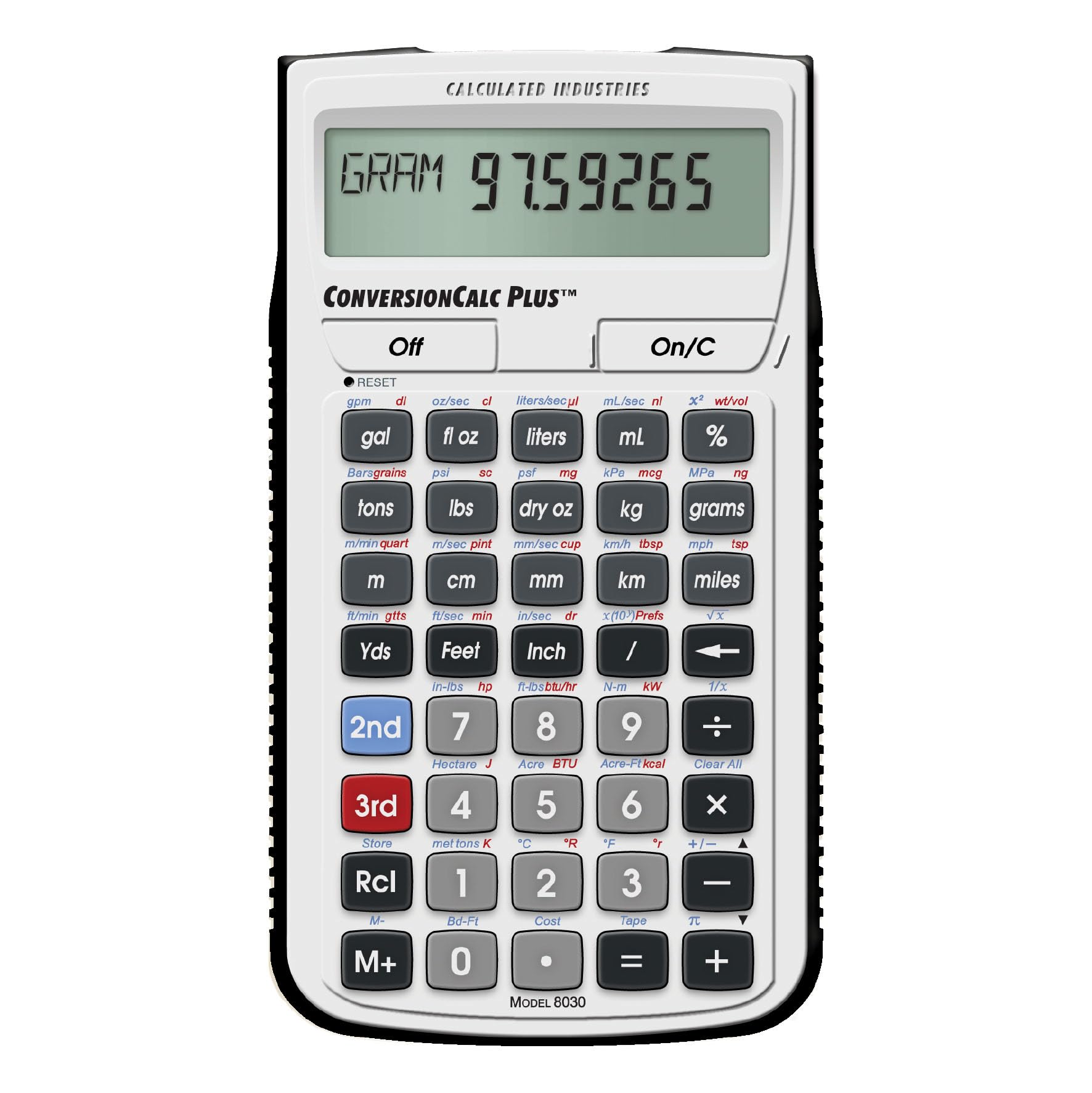 Calculated Industries 8030 ConversionCalc Plus Ultimate Professional Conversion Calculator