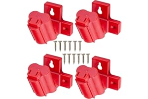 Crtbelfy Tool Holder Mount Compatible for Milwaukee 12V Drill Tool Hanger Power Tool Storage 4 Packs & 6 Packs