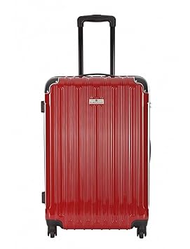 Platinium-Maleta de cabina Low cost-EXETER, color rojo, S ...