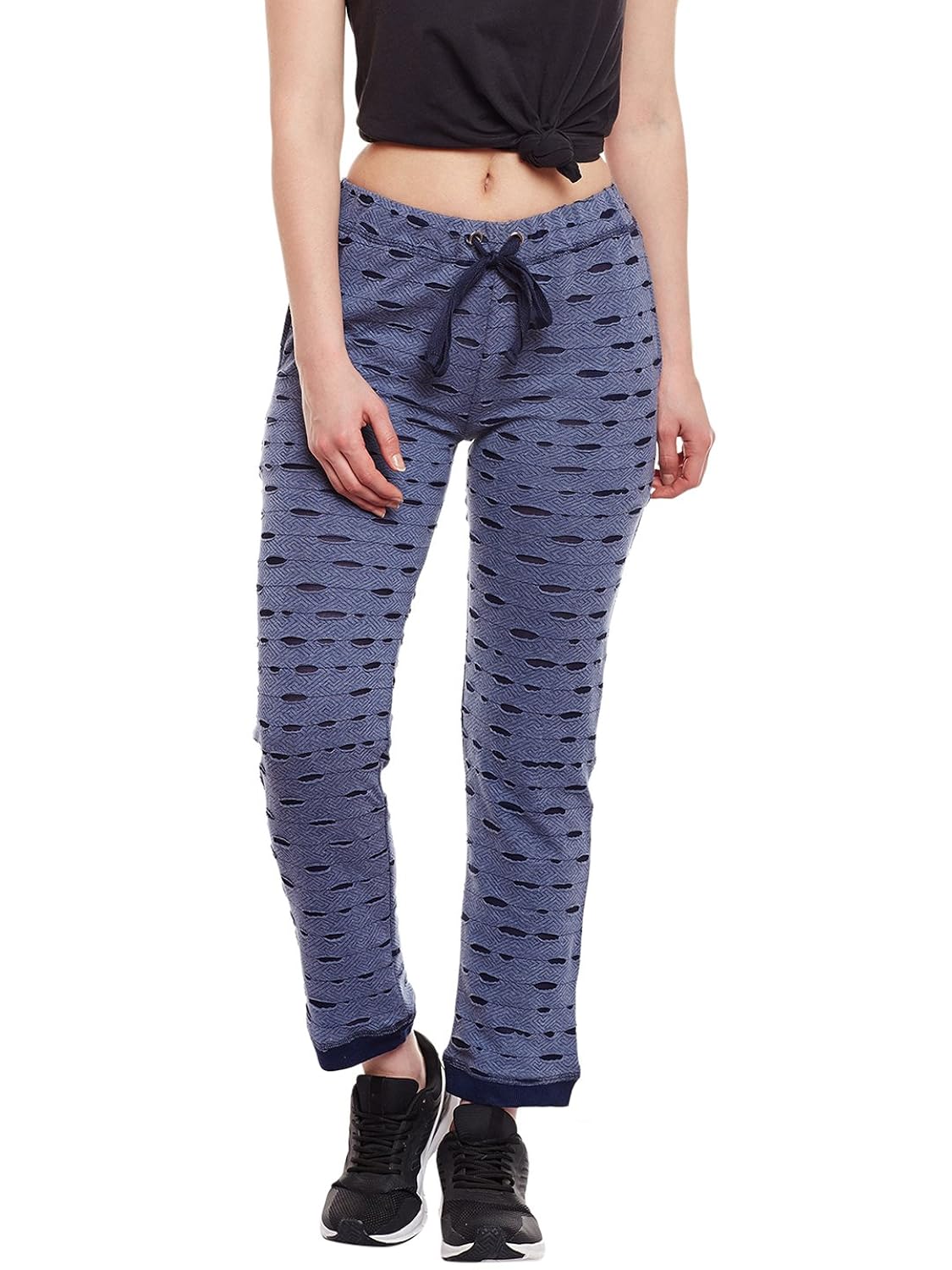 vimal ripped look trackpant for women