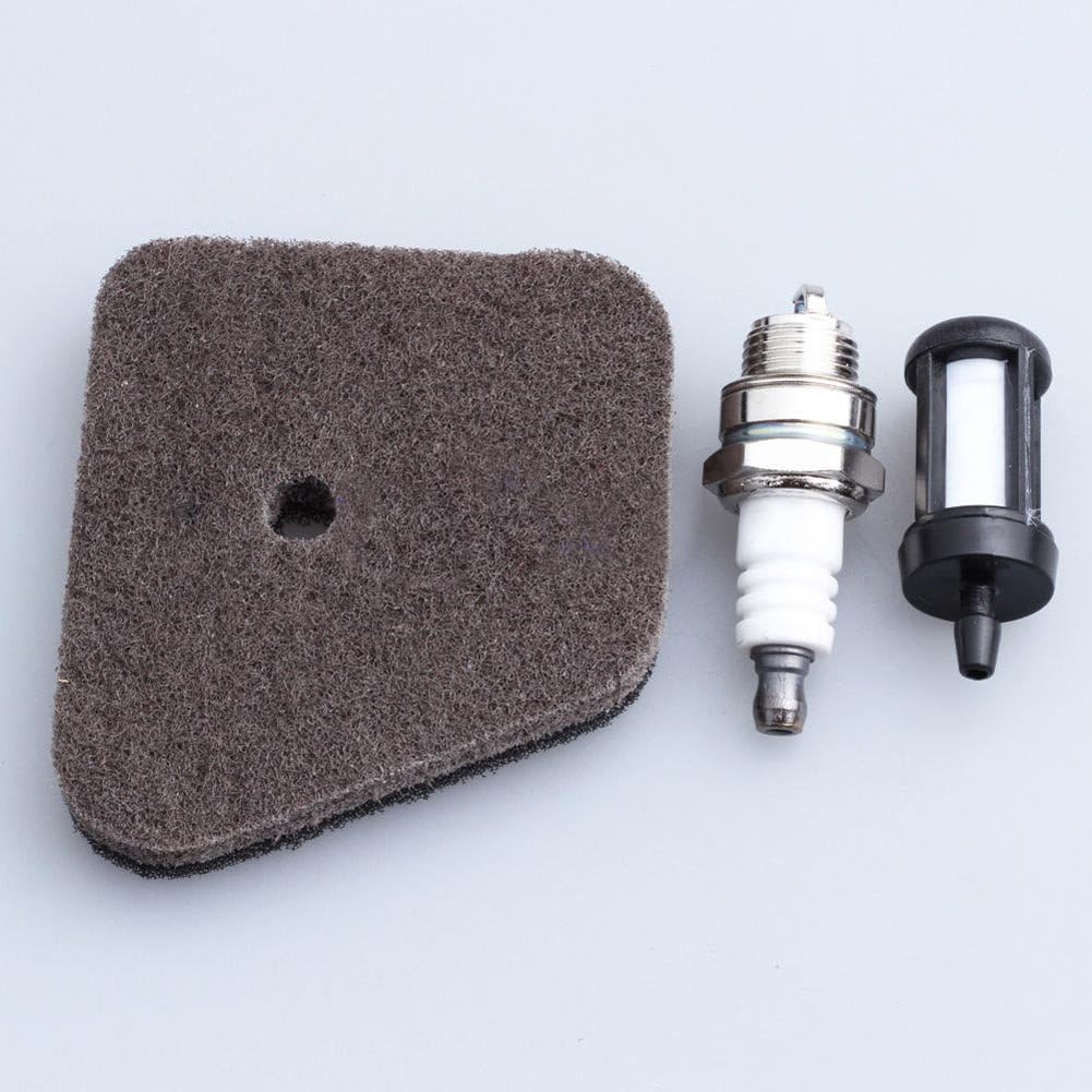 EBILUN Service Kit Air Fuel Filter Plug Fits STIHL KM90 KM90R KM100 KM100R KM130 KM130R(4180-120-1800)