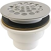 LASCO 03-1182 Pvc Fiberglass Shower Drain, 2",,