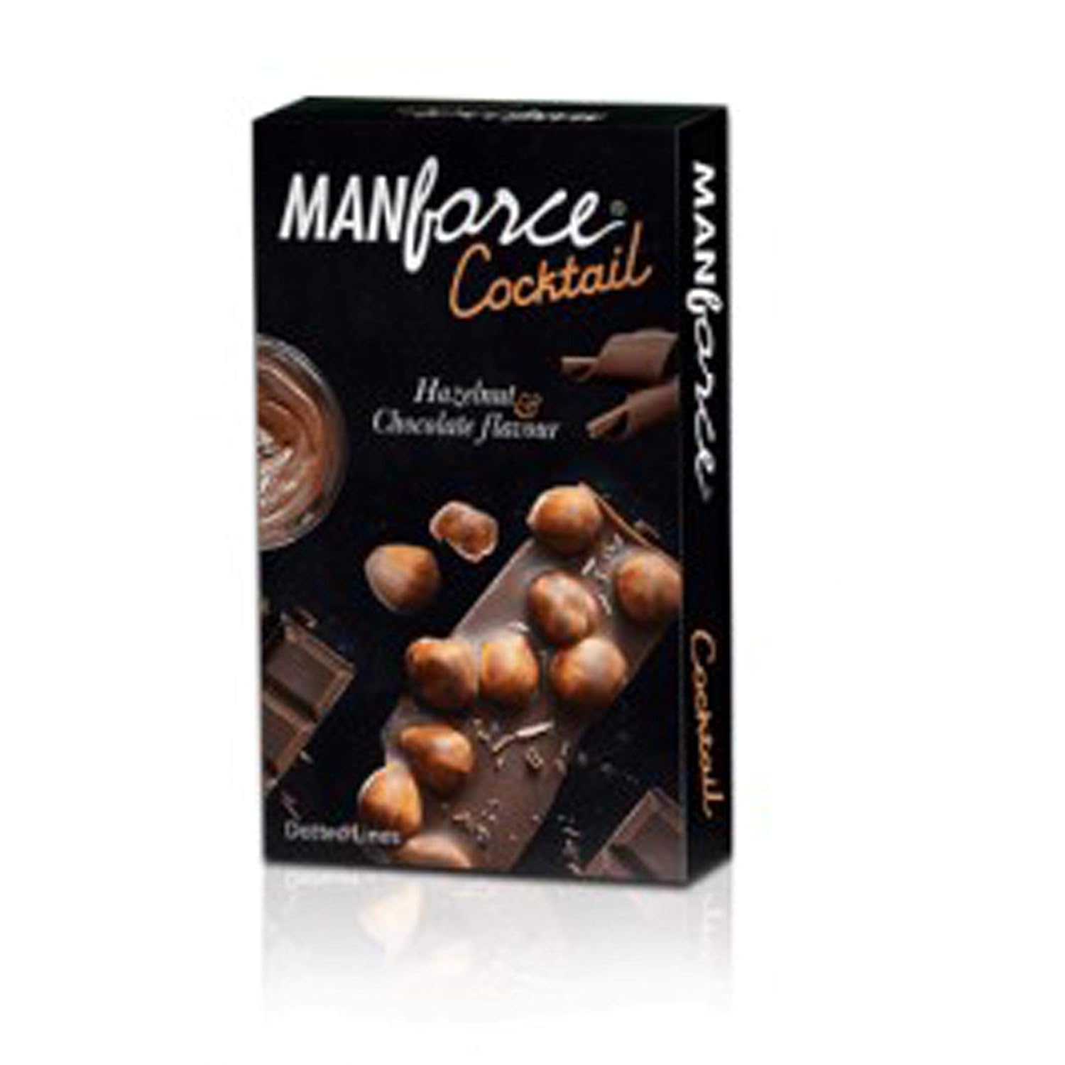 Buy Manforce Cocktail Hazelnut and Chocolate Flavoured Condoms (10's
