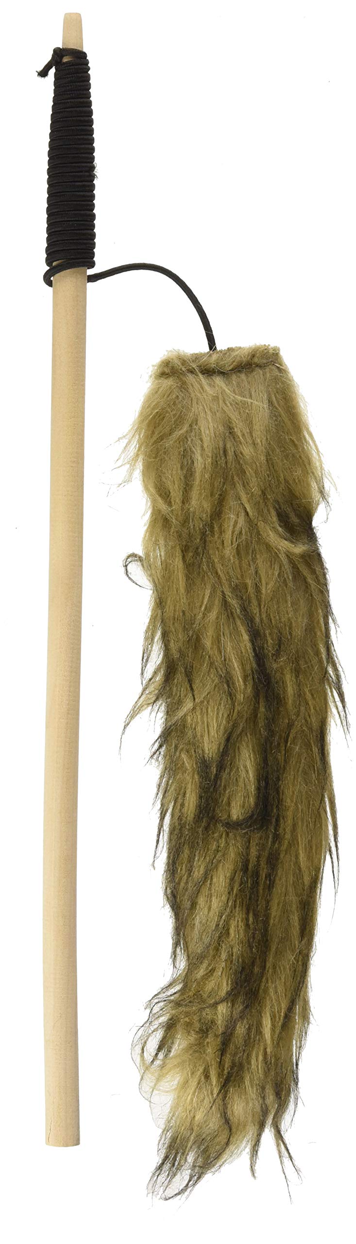 Rosewood Silvervine Cat Toy – Soft Tail Teaser Wand Toy with Natural Silvervine – Catnip Alternative – Promotes Play, Exercise and Healthy Behaviour – Interactive Indoor Cat Toys