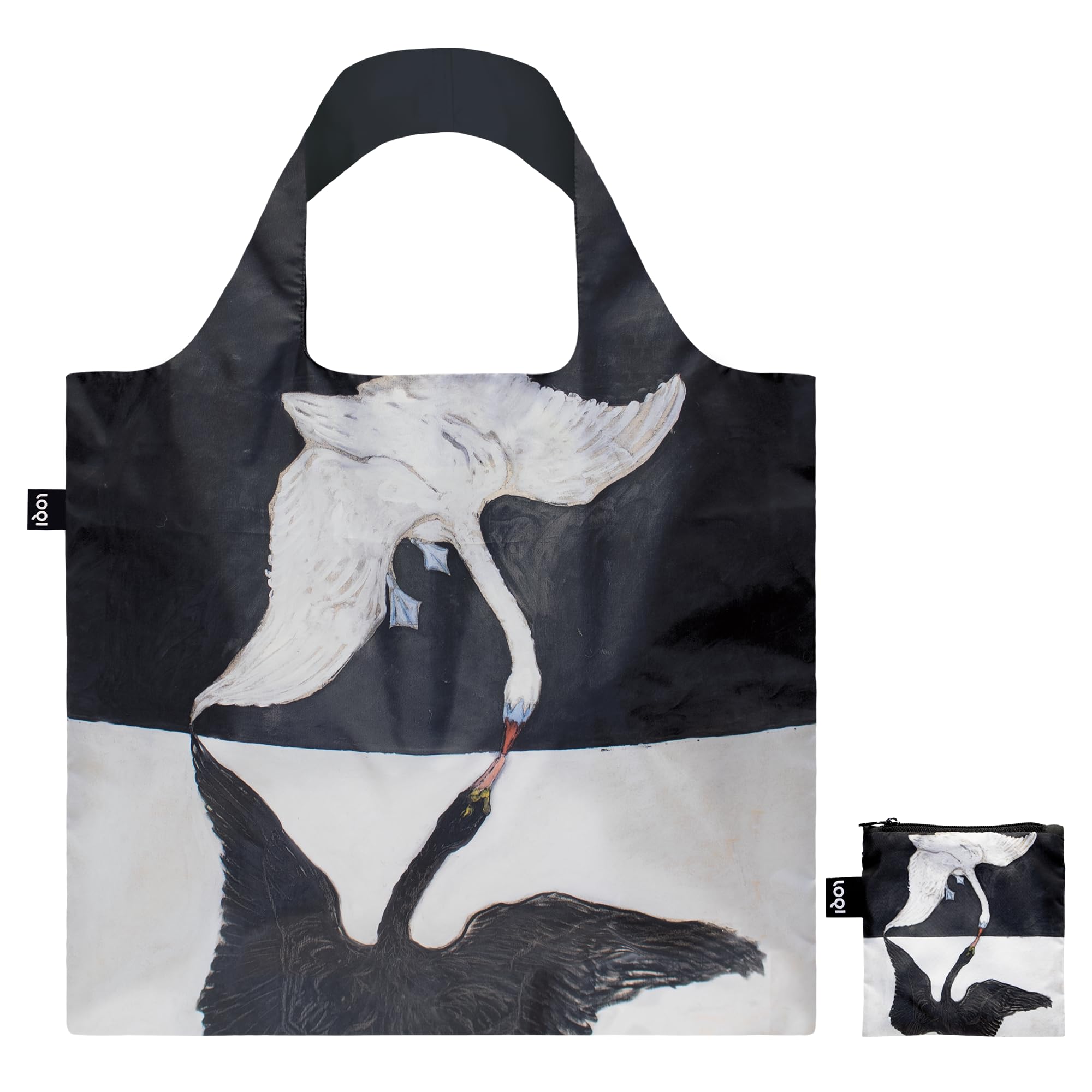LOQI HILMA AF KLINT The Swan Recycled Bag