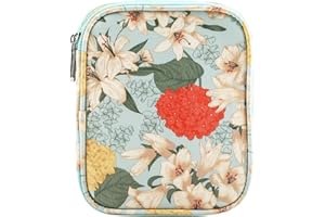 QZLKNIT Crochet Hook Case, Portable Crochet Needle Case, Travel Organizer Storage Bag for Knitting Needles and Other Accessories (Bag Only)