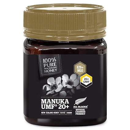 Amazon Com Pure New Zealand Umf 20 Mgo 829 Raw Manuka Honey 8 8 Oz 250g Grocery Gourmet Food